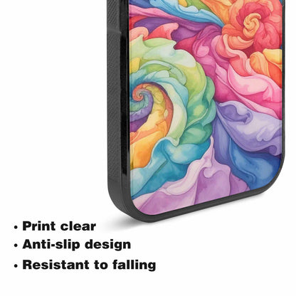 iPhone 15 Plus Case — Tie Dye Swirls Tie Dye Swirls, Custom Printed Phone Case
