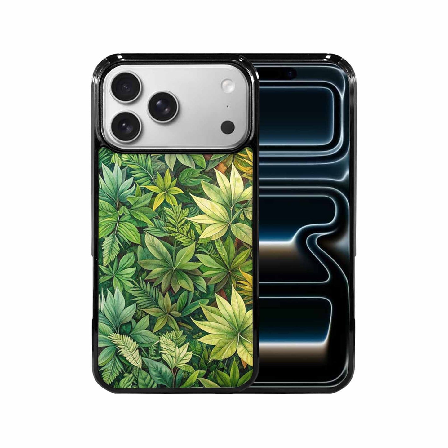 iPhone 17 Pro Max Case — Small Seven Point Palmate Floral, Custom Art Phone Cover