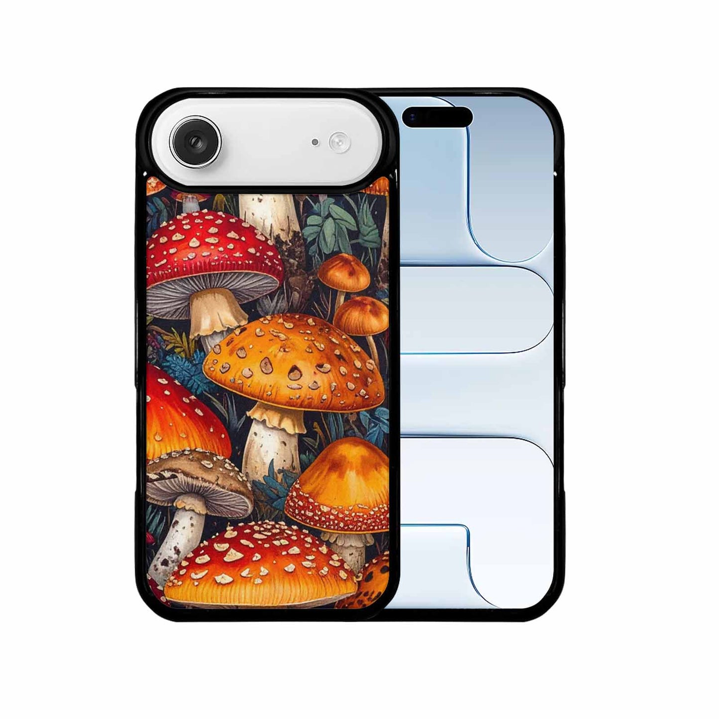 iPhone 17 Air Case — Mushrooms Pattern Hundreds Of Kui Original, Unique Phone Case Design