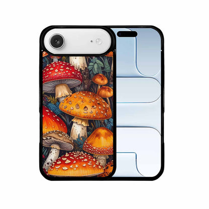 iPhone 17 Air Case — Mushrooms Pattern Hundreds Of Kui Original, Unique Phone Case Design