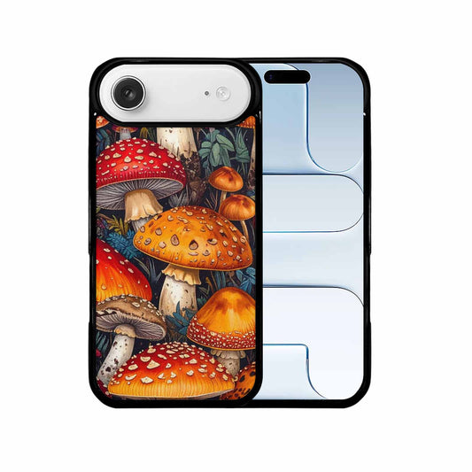 iPhone 17 Air Case — Mushrooms Pattern Hundreds Of Kui Original, Unique Phone Case Design