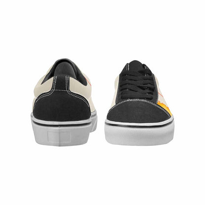WOMEN'S Tie Lace-Up Canvas Aesthetic Custom Shoes