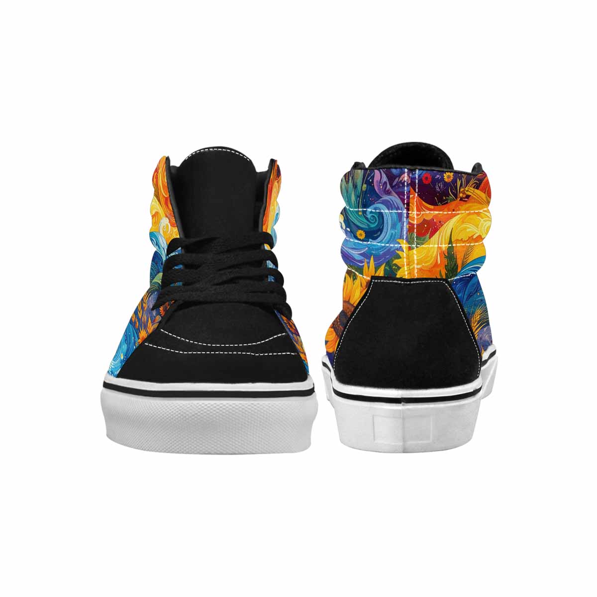 MEN'S Blend All Versions High Top Canvas Surreal Custom Shoes