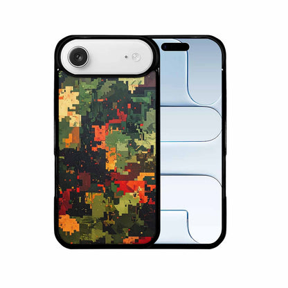 iPhone 17 Air Case — Small Military Camouflage Blotch Pattern Camo, Unique Phone Case Design