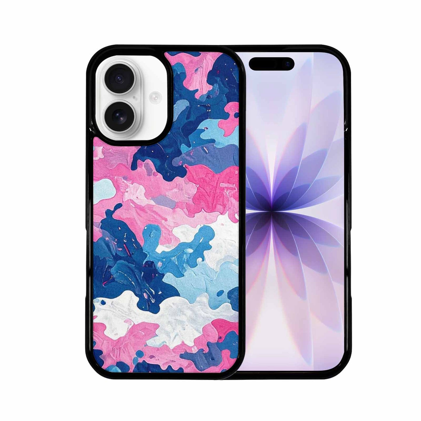 iPhone 17 Case — Vivid Camo Transgender Camo, Custom Phone Case