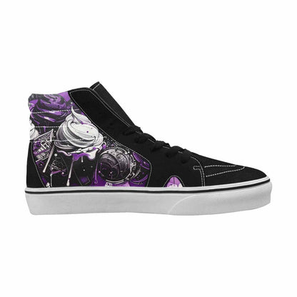 MEN'S Ice Cream Motif High Top Canvas Dreamcore Shoes