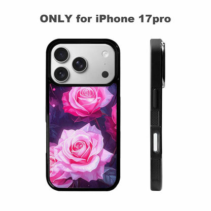 iPhone 17 Pro Case — Watercolor Marble Rose Watercolor Abstract, Customized Protective Case