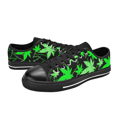 MEN'S Cc Weed 420 Art Canvas Aesthetic Custom Shoes