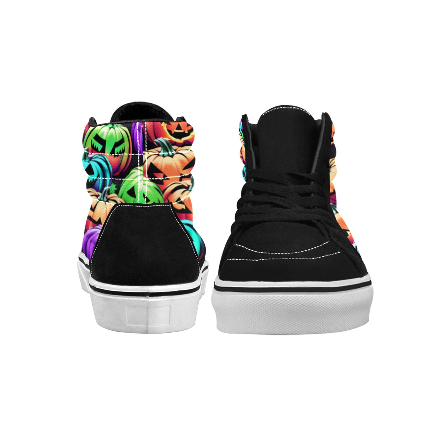 WOMEN'S Halloween Art 4 High Top Skateboarding Cottagecore Custom Sneakers