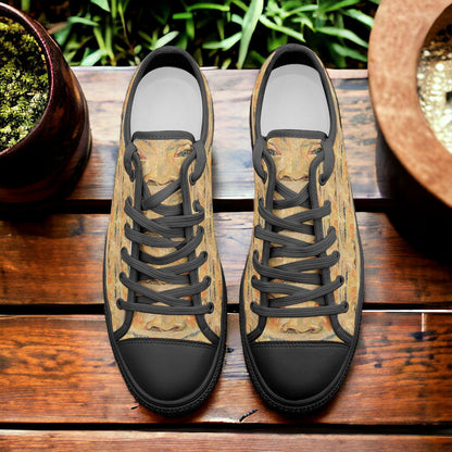 Celtic Purple Teal Unique Bold Art - Freaky Shoes | Custom Art Sneakers