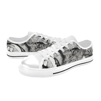 MEN'S Freestyle Horror 2 Canvas Neon Fantasy Custom Shoes