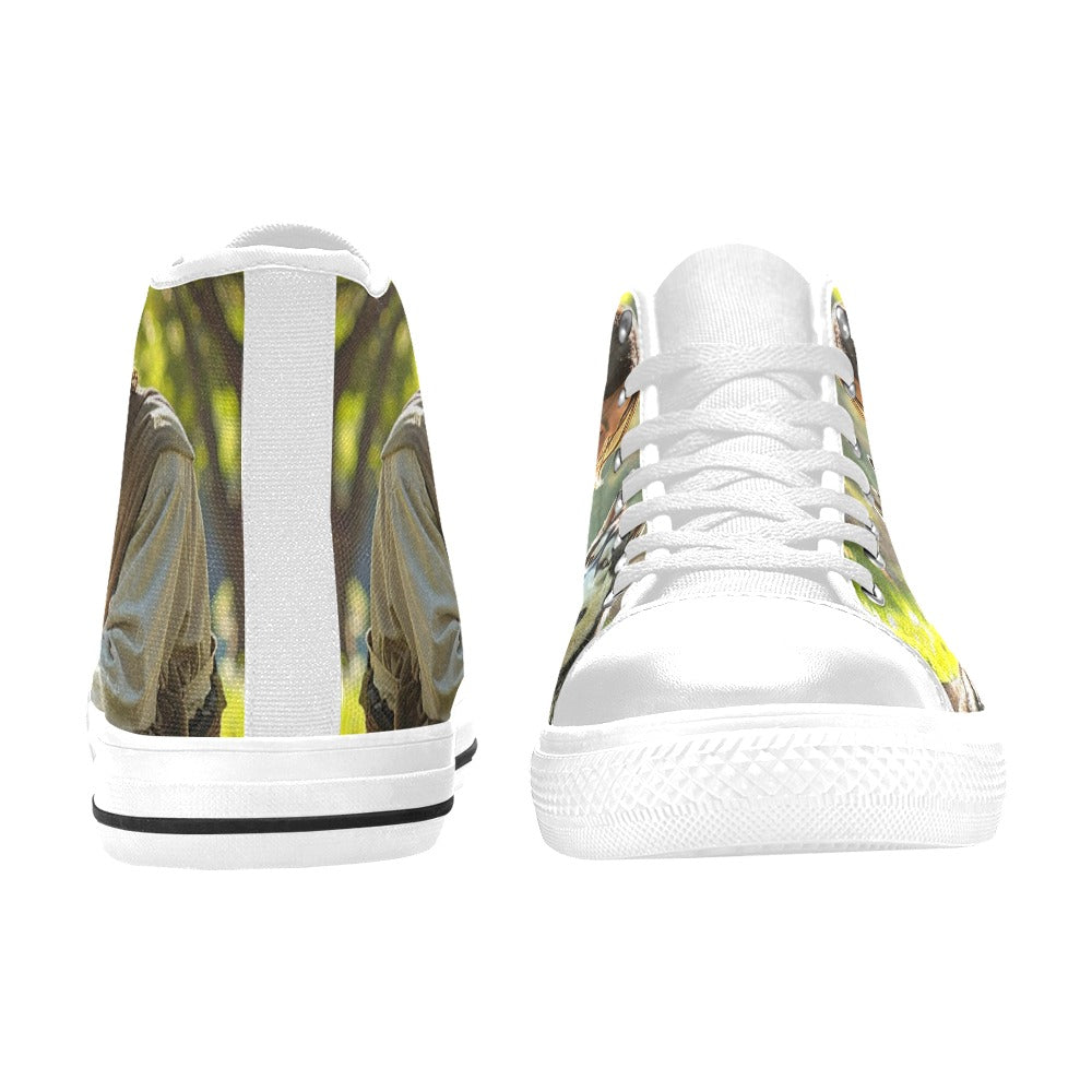 MEN'S Jesus_Ht_08 Men’S High Top Canvas Vivid Custom Sneakers