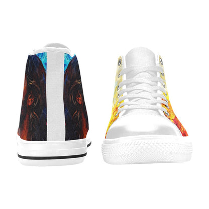 MEN'S Jesus3 Men’S High Top Canvas Vivid Sneakers