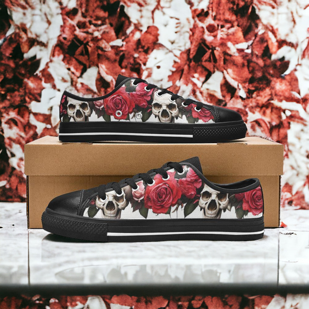 Skulls Roses Deluxe Men - Freaky Shoes®