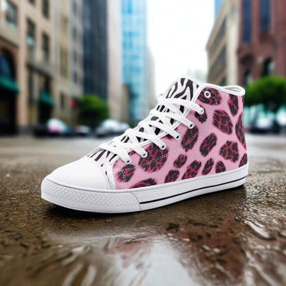 Monarch Blue Gold Unique Bold Art - Freaky Shoes | Custom Art Sneakers