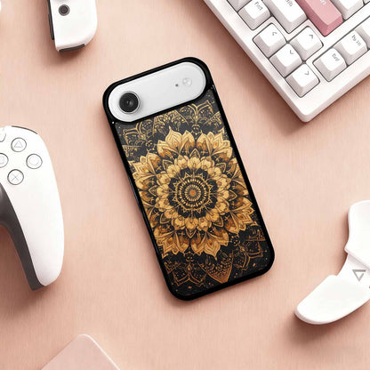 iPhone 17 Air Case — Small Mandala Pattern Randomly Varying Floral, Custom Print Case Cover