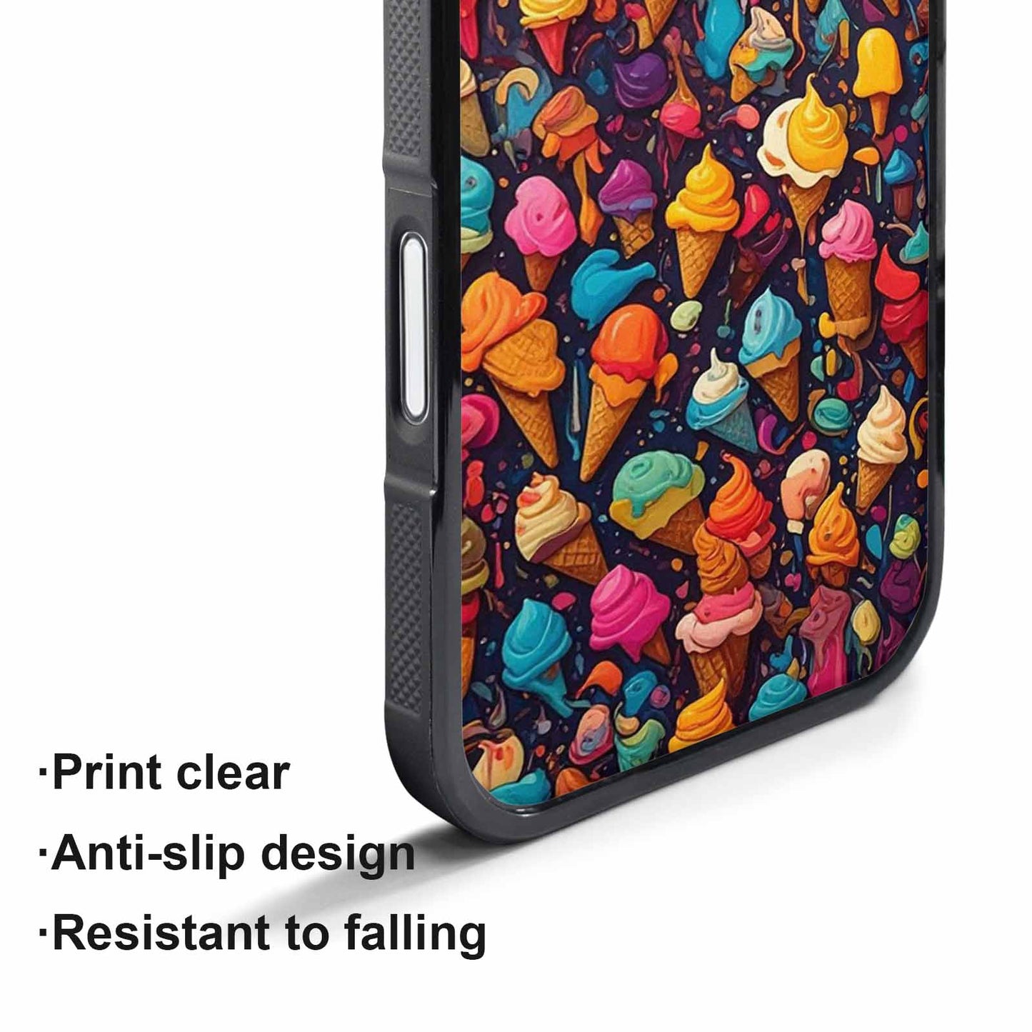 iPhone 17 Pro Case — Ice Cream Motif Ice Cream Original, Custom Phone Case