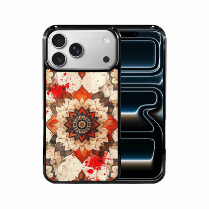 iPhone 17 Pro Max Case — Small Mandala Pattern, Randomly Floral, Custom Art Phone Cover