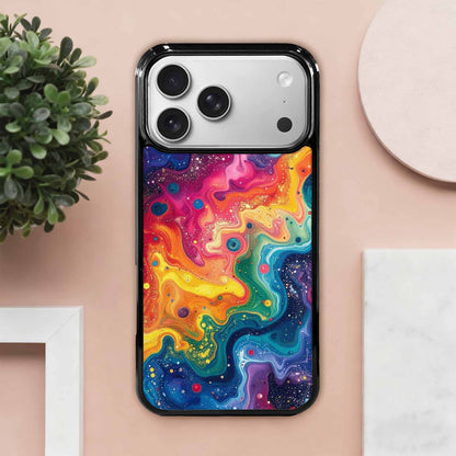 iPhone 17 Pro Max Case — Galaxy Art Colorful Cosmic Galaxy Space, Unique Phone Case Design