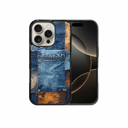 iPhone 16 Pro Case — Curve The Ripping Demin Tectures For, Custom Print Case Cover