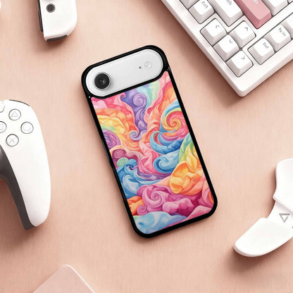 iPhone 17 Air Case — Tie Dye Swirls Tie Dye Tie, Original Design Phone Case
