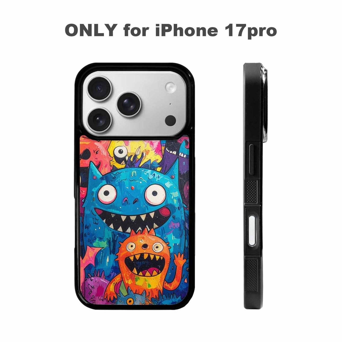 iPhone 17 Pro Case — Goofy Cartoon Monster Cartoon Cute, Customized Protective Case