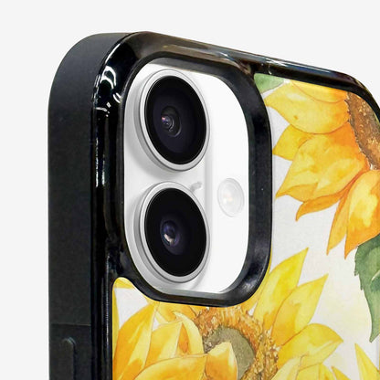 iPhone 16 Case — Sunflowers Watercolor, Original Design Phone Case