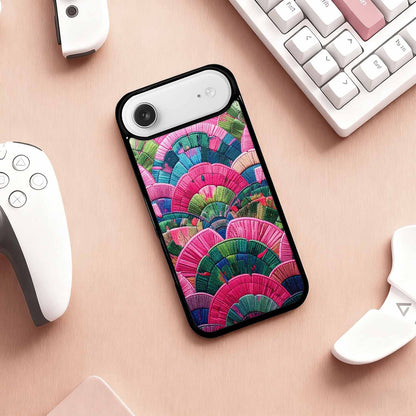 iPhone 17 Air Case — Vivid Camo Polysexual Pride Camo, Custom Print Case Cover