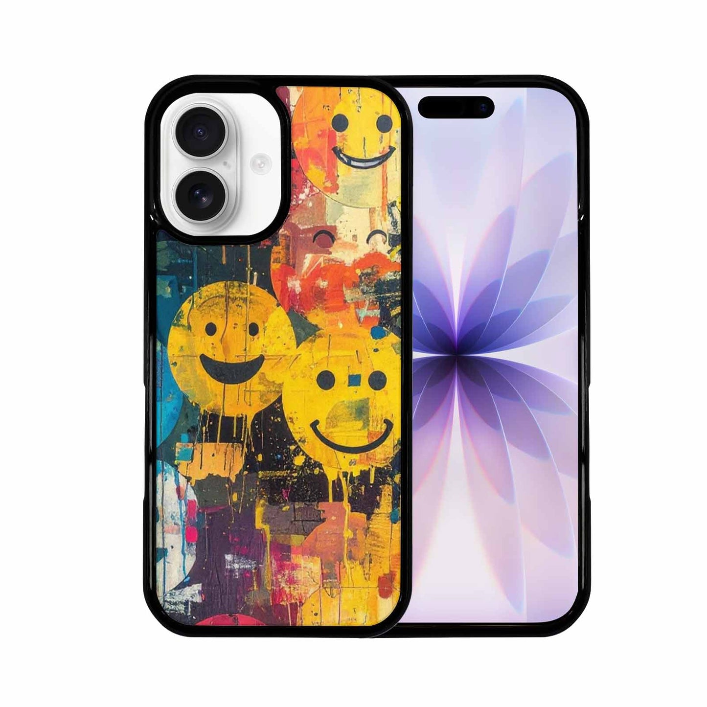 iPhone 17 Case — Smiley Faces Camosmiley Faces Camo, Personalized Phone Case