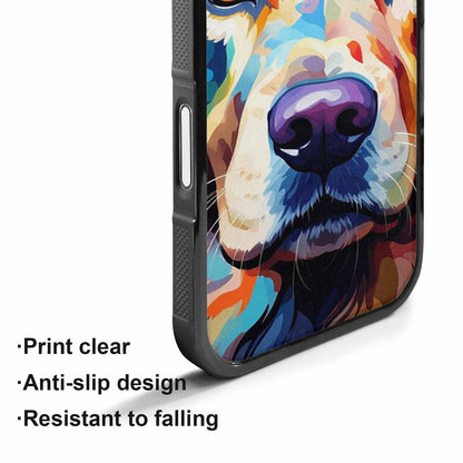iPhone 17 Case — Golden Retriever Watercolor Art Watercolor Abstract, Custom Designed Case Cover