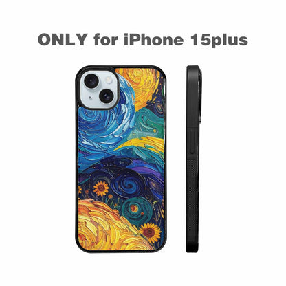 iPhone 15 Plus Case — Blend All Versions Together Melting Together, Custom Made Phone Cover