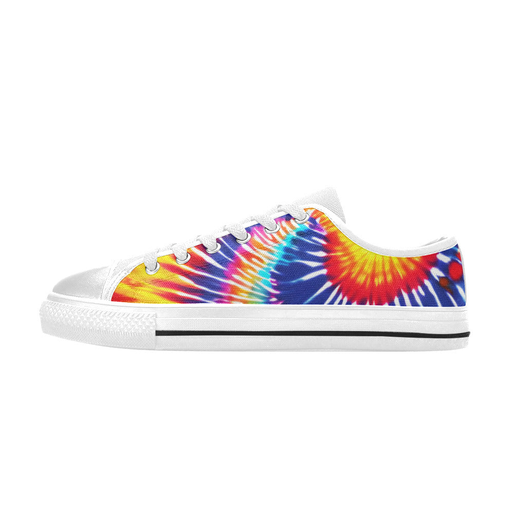 MEN'S Tie Dye Splash Canvas Aesthetic Shoes