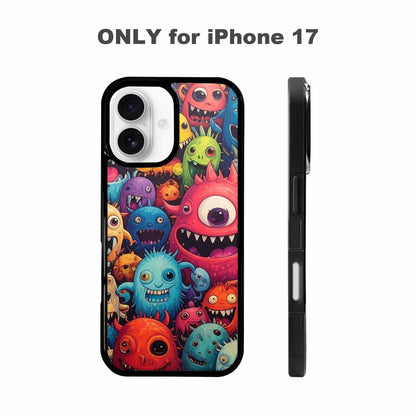 iPhone 17 Case — Monsters (general) Cartoon Monsters Cartoon Cute, Custom Print Case Cover