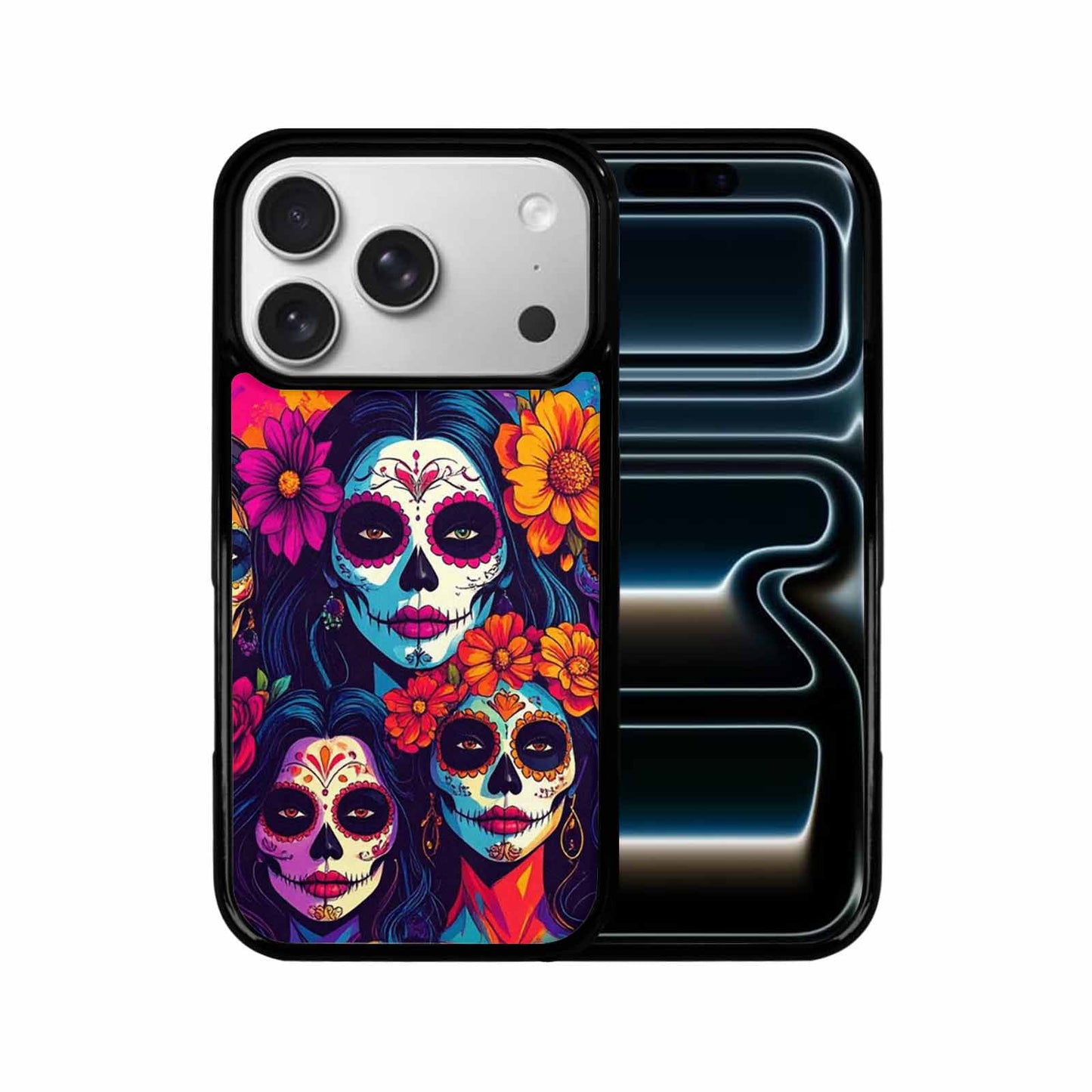 iPhone 17 Pro Case — Skull Dark Art Gothic Print Gothic, Custom Print Case Cover
