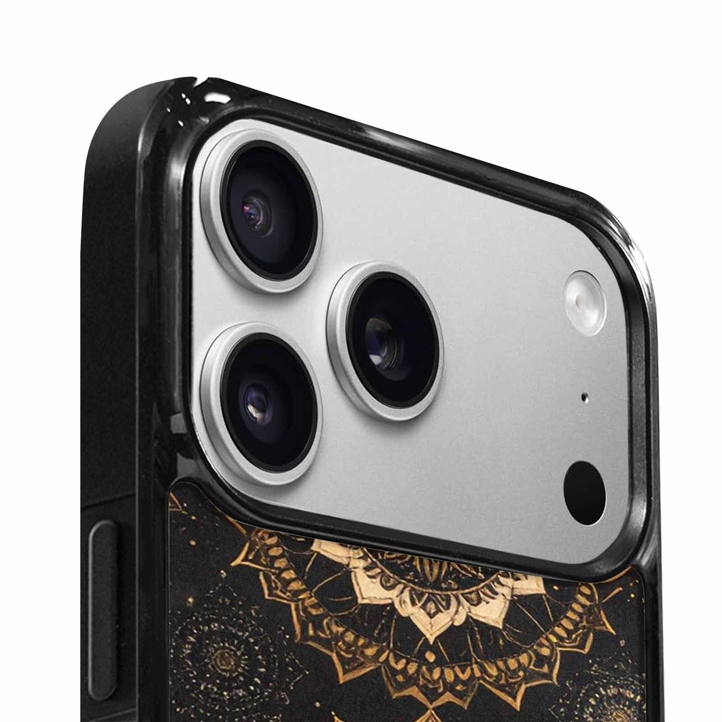 iPhone 17 Pro Max Case — Small Mandala Pattern, Randomly Floral, Personalized Phone Case
