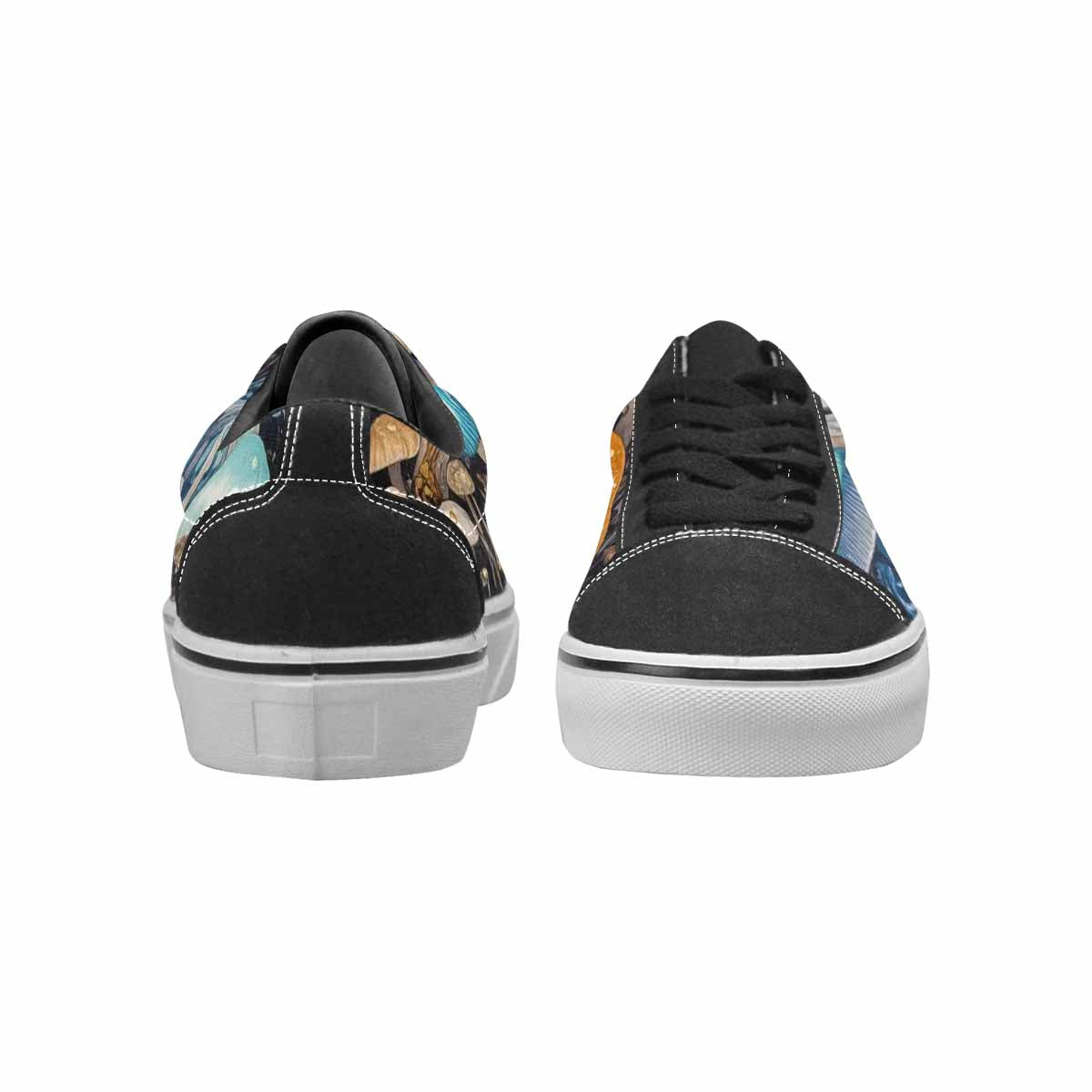 WOMEN'S Mushrooms Lace-Up Canvas Grunge Custom Shoes