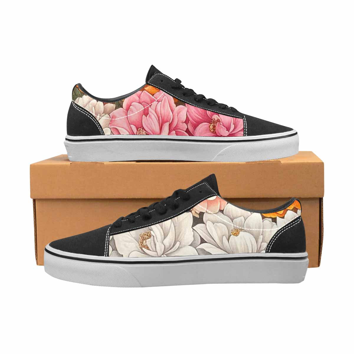 WOMEN'S Lesbian Flag Color Canvas Lace-Up Dreamcore Shoes