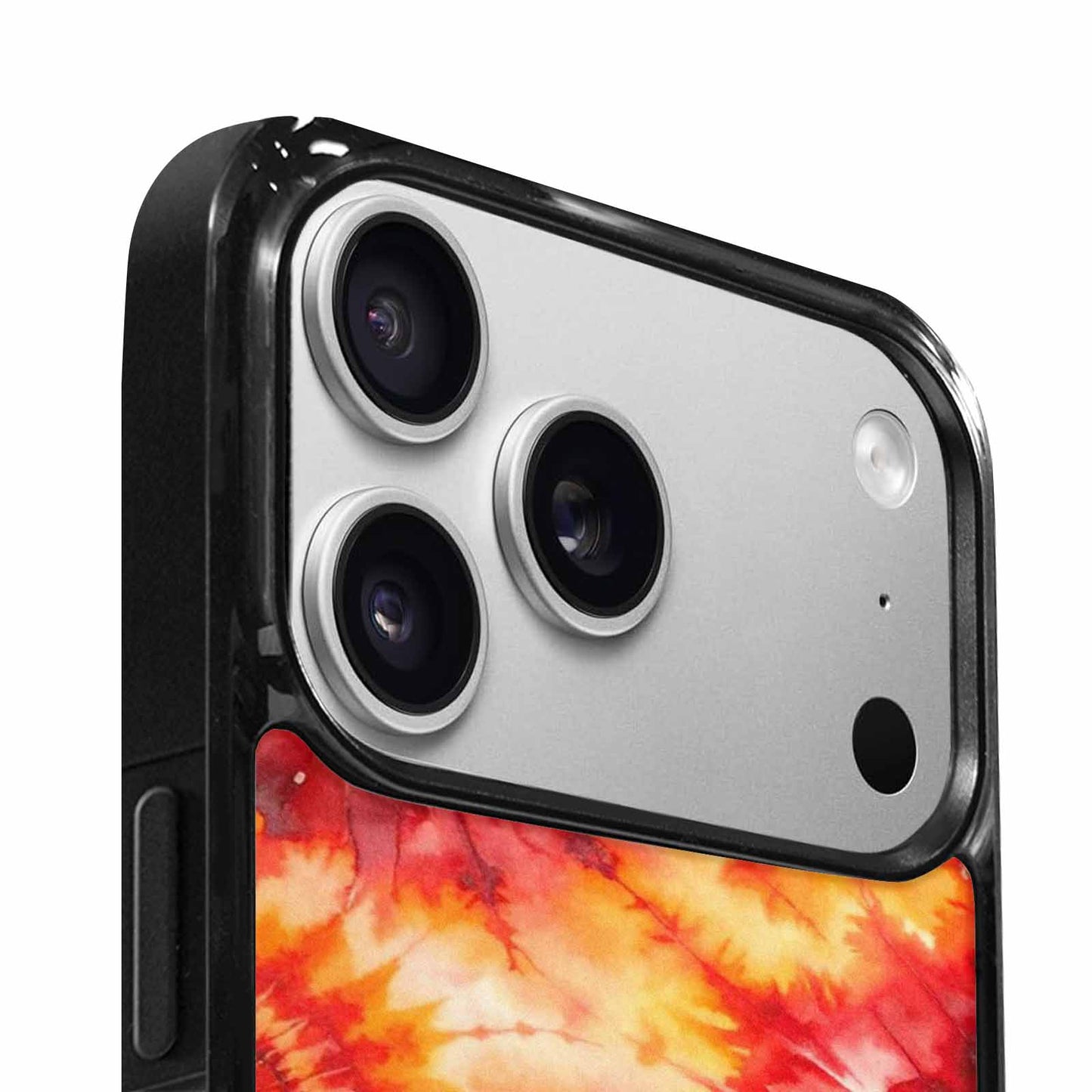 iPhone 17 Pro Max Case — Tie Dye Red Orange Tie Dye, Original Design Phone Case