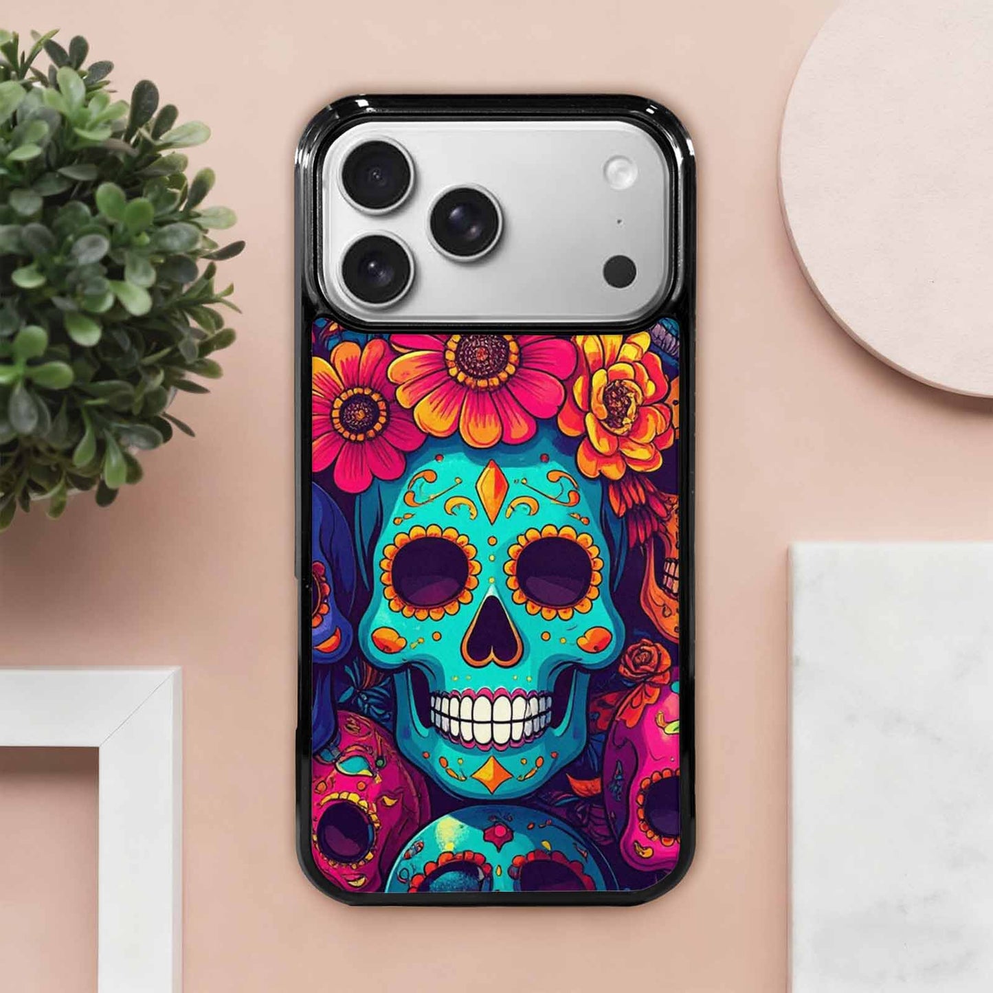 iPhone 17 Pro Max Case — Skull Dark Art Gothic Print Gothic, Custom Print Case Cover