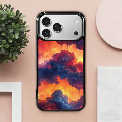 iPhone 17 Pro Max Case — Seamless Tileable Pattern Of Galaxy Space, Personalized Phone Case