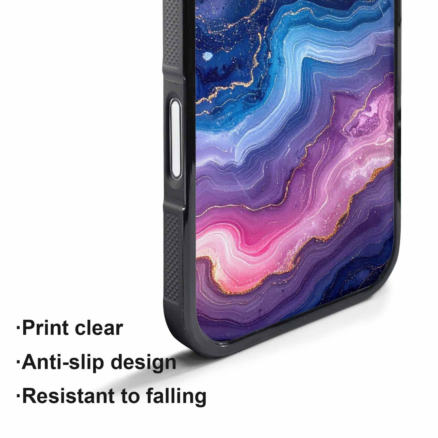 iPhone 17 Air Case — Marble Galaxy Space, Original Design Phone Case