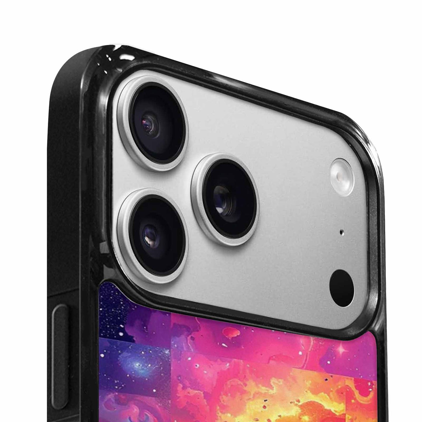 iPhone 17 Pro Case — Cosmic Creature And Object Mashup Galaxy, Custom Phone Case