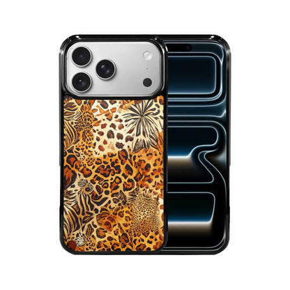 iPhone 17 Pro Max Case — Small Animal Print Pattern, Animal Print, Custom Phone Case