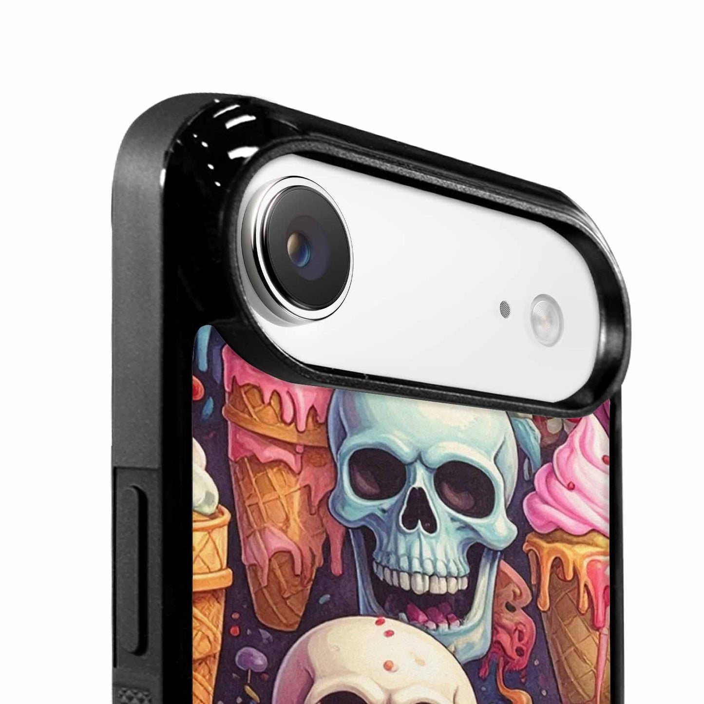 iPhone 17 Air Case — Ice Cream Monsters Skullsmelti Gothic Skulls, Custom Printed Phone Case