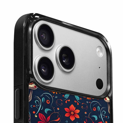 iPhone 17 Pro Case — Day Dead Sugar Skull Art Gothic, Custom Printed Phone Case