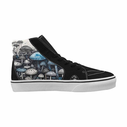 MEN'S Mushrooms (general) High Top Canvas Y2K Custom Shoes
