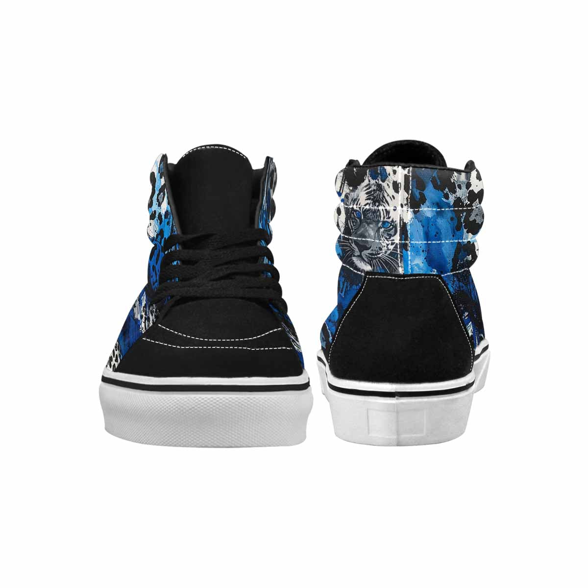 MEN'S Animal Print High Top Canvas Aesthetic Custom Shoes