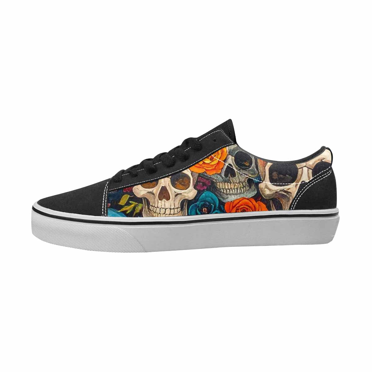WOMEN'S Skulls Canvas Personalized Y2K Sneakers