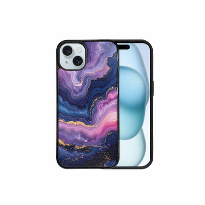 iPhone 15 Plus Case — Marble Galaxy Custom Personalized Phone Cover, Custom Designed Case Cover