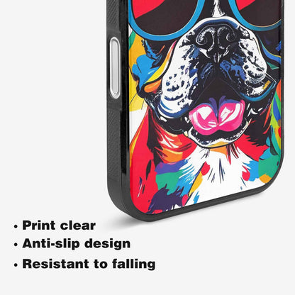 iPhone 16 Plus Case — French Bulldog Pop Art Pattern, Unique Phone Case Design